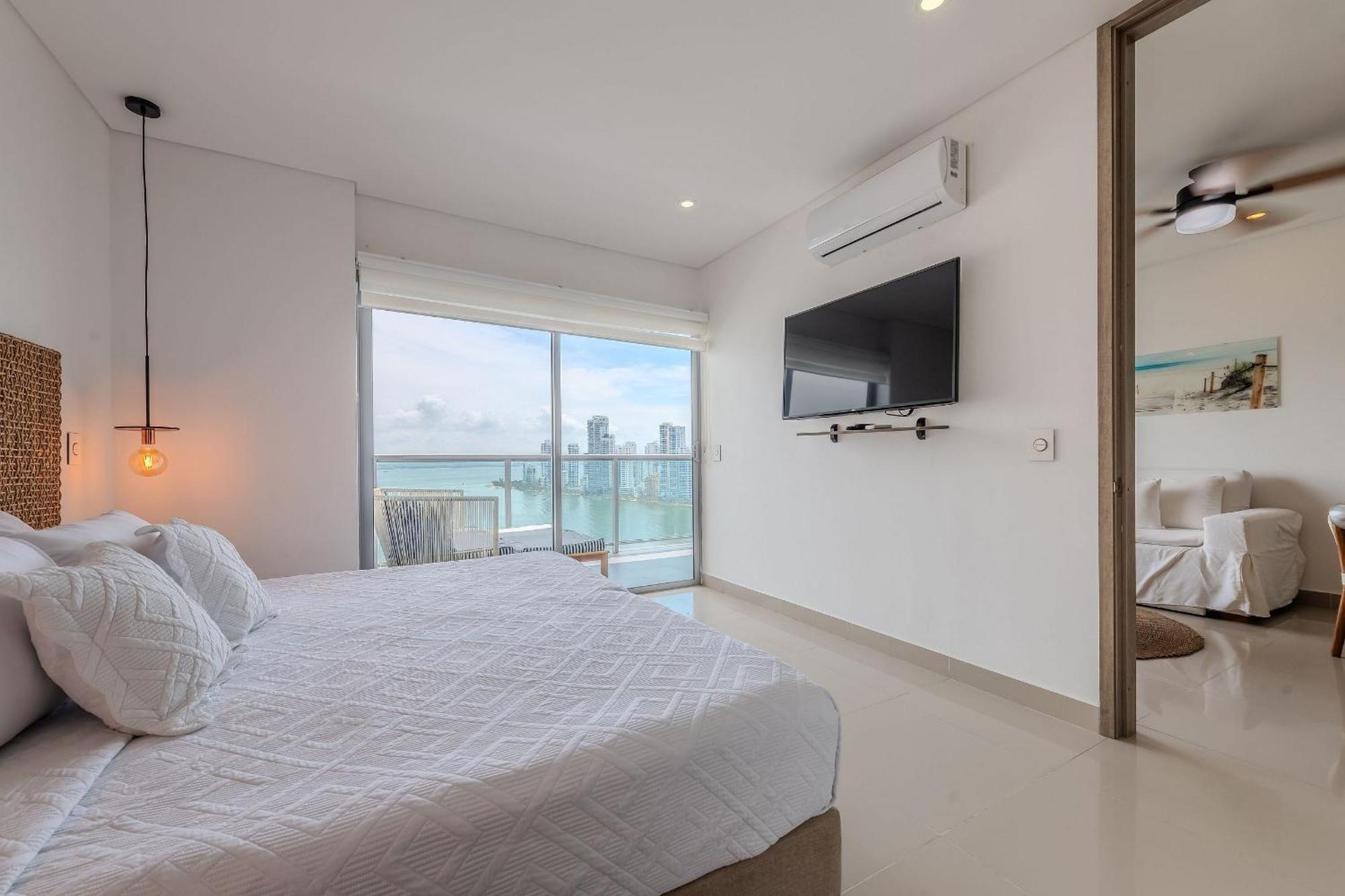 Lujoso Apto De 1 Hab En Piso 19- Infinitum Apartment Cartagena