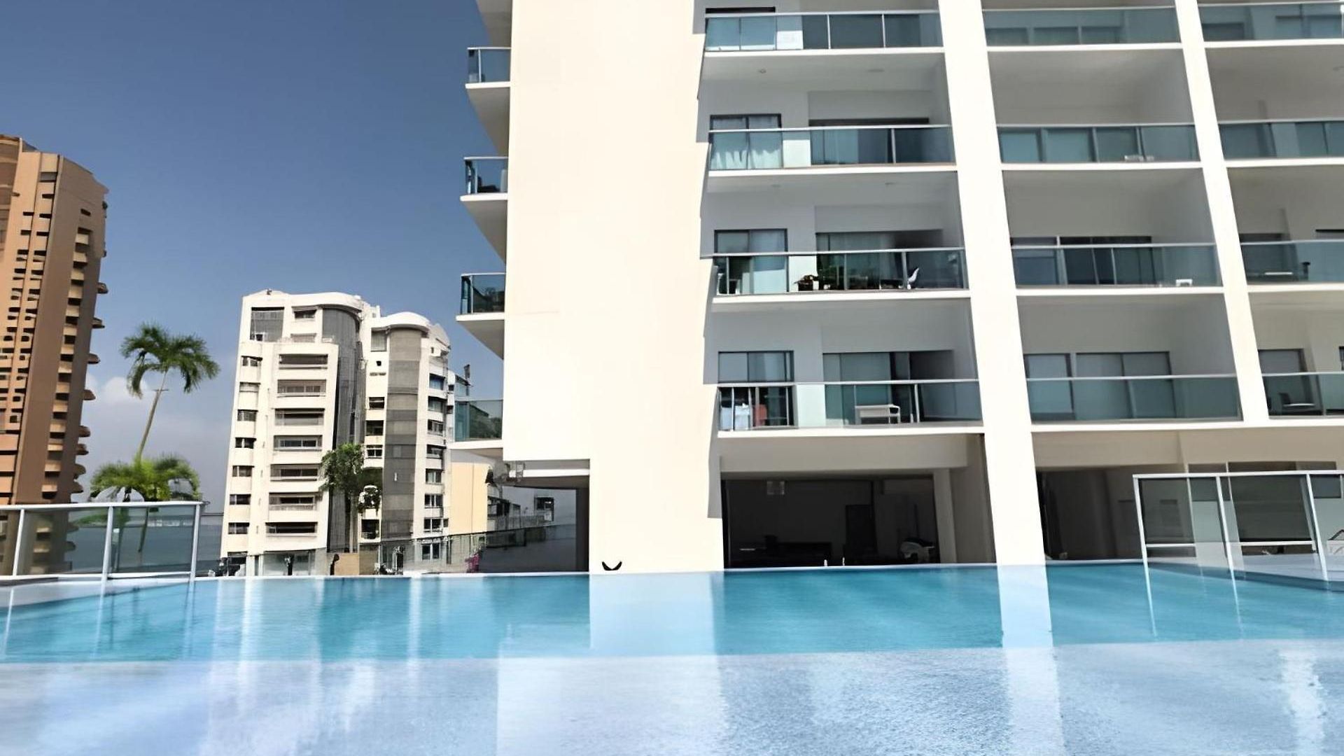 Apartamento Lujoso Apto De 1 Hab En Piso 19- Infinitum Cartagena