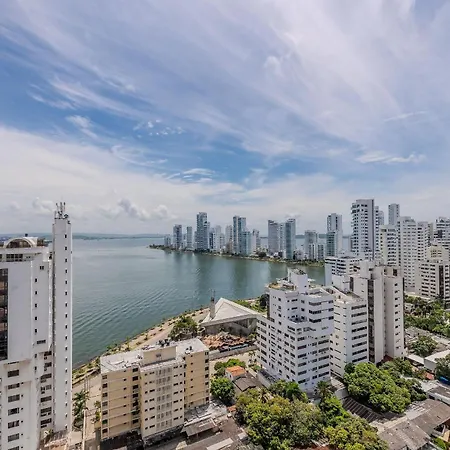 Lujoso Apto De 1 Hab En Piso 19- Infinitum * Cartagena
