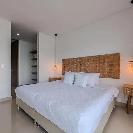 Lujoso Apto De 1 Hab En Piso 19- Infinitum Cartagena