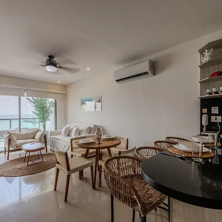 Lujoso Apto De 1 Hab En Piso 19- Infinitum Apartamento Cartagena