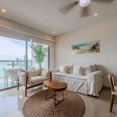 Lujoso Apto De 1 Hab En Piso 19- Infinitum * Cartagena