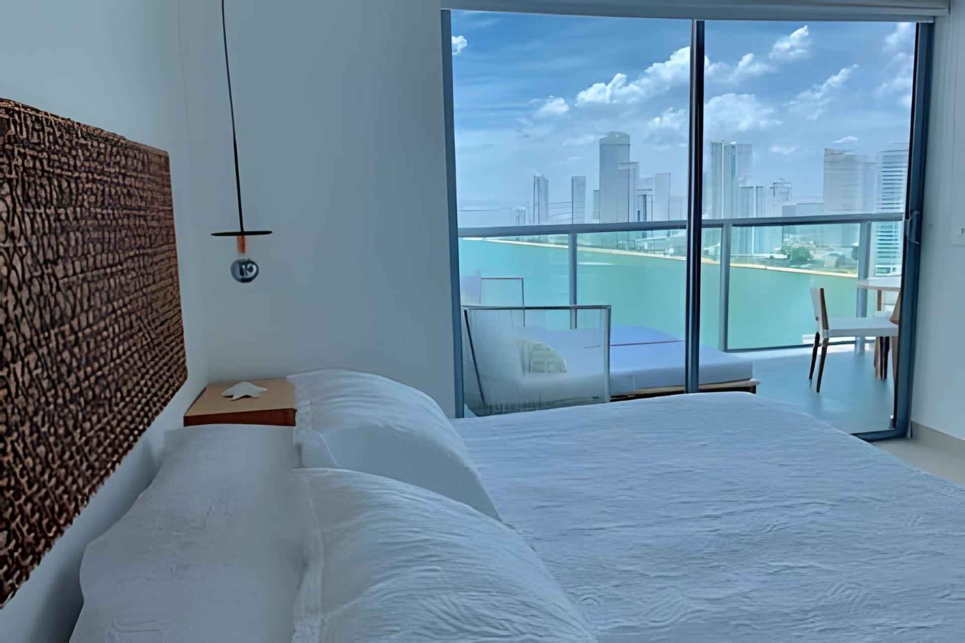 Apartamento Lujoso Apto De 1 Hab En Piso 19- Infinitum Cartagena